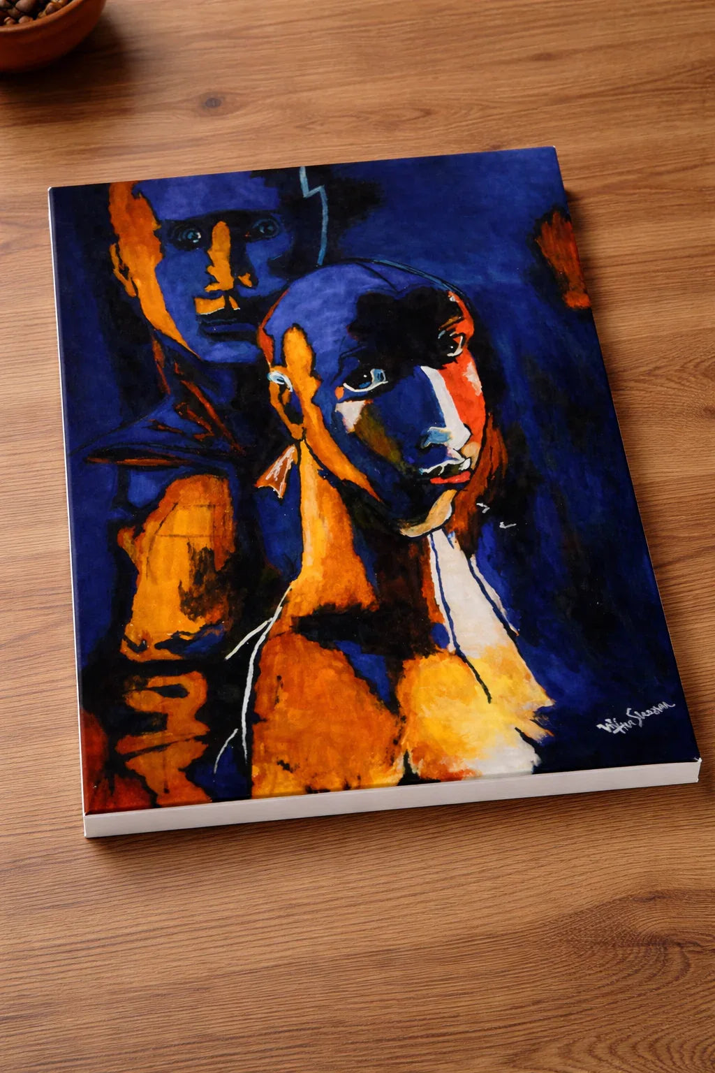 Abandoned Love Canvas Print Layout