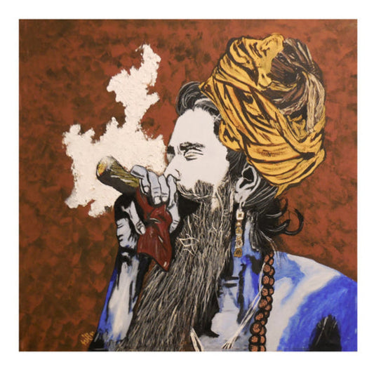 Aghori - Acrylic on Canvas