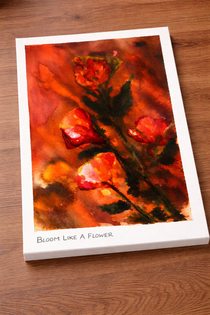 Bloom Like a Flower - Fine Art Print