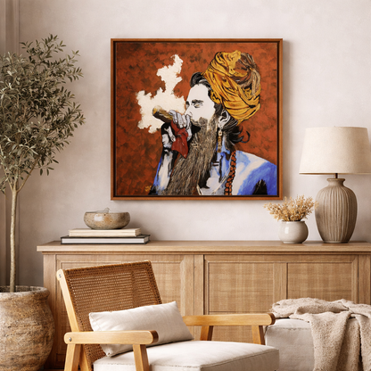 Aghori - Acrylic on Canvas