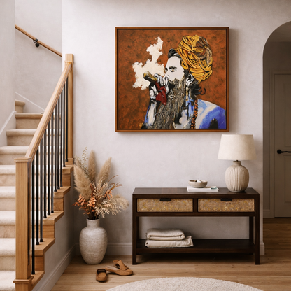 Aghori - Acrylic on Canvas